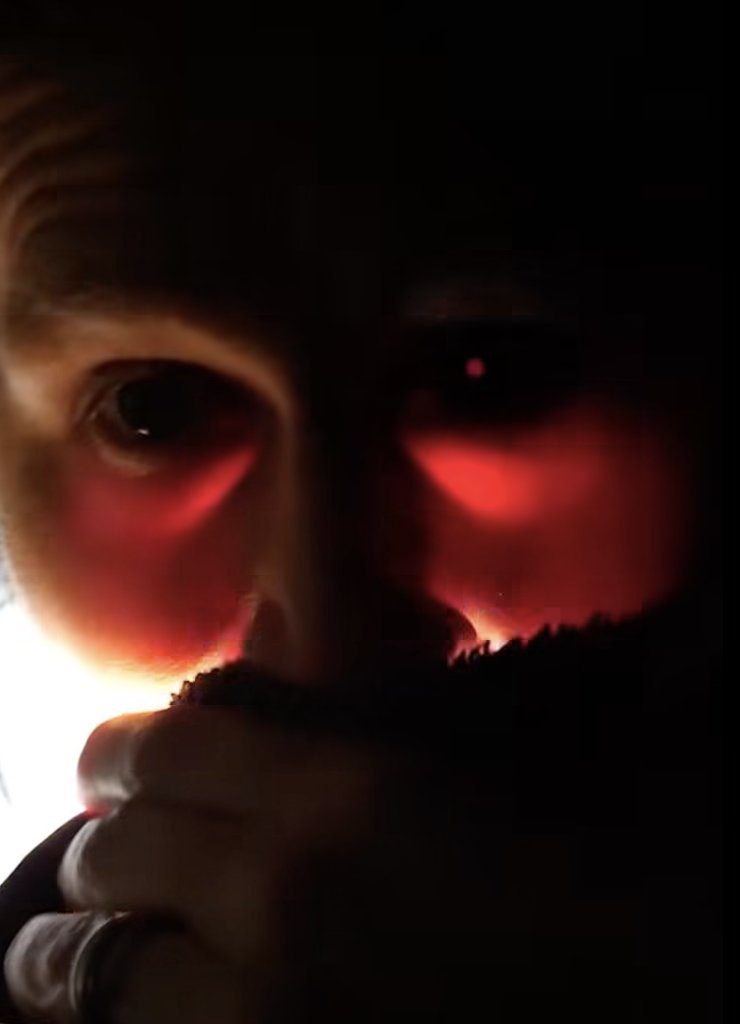 Making light come out of my eyes!