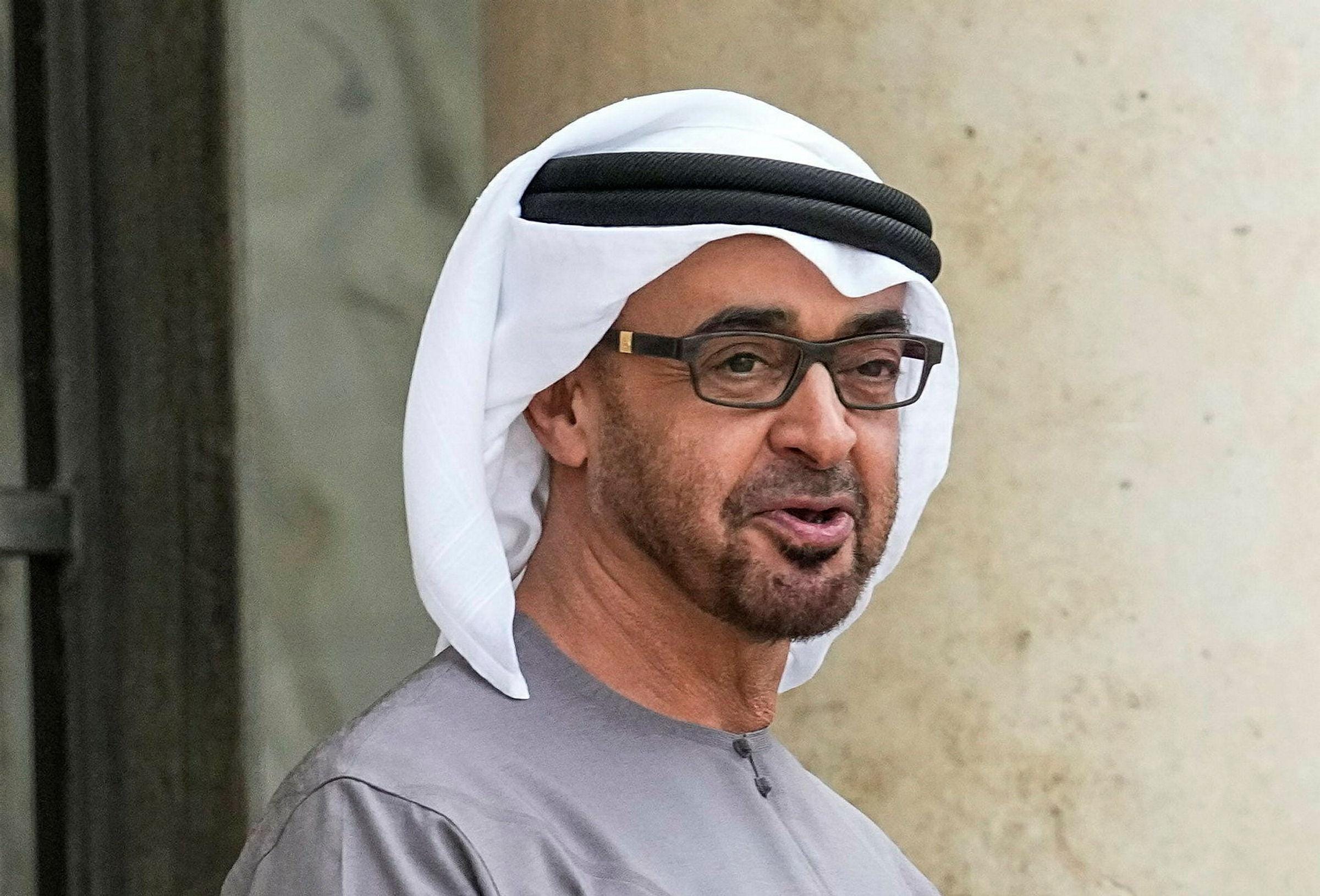 Emirati President Mohammed bin Zayed. Credit: Michel Euler/AP