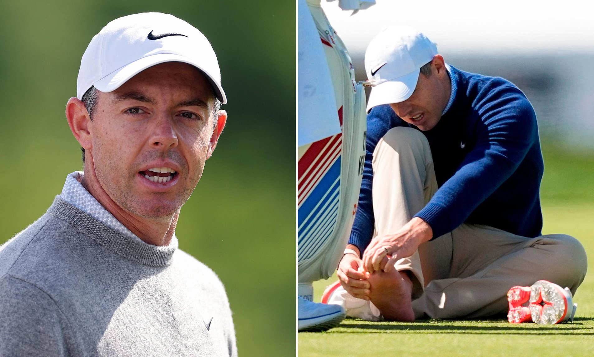 Rory McIlroy gives vital update on toe blister after pulling out of PGA ...