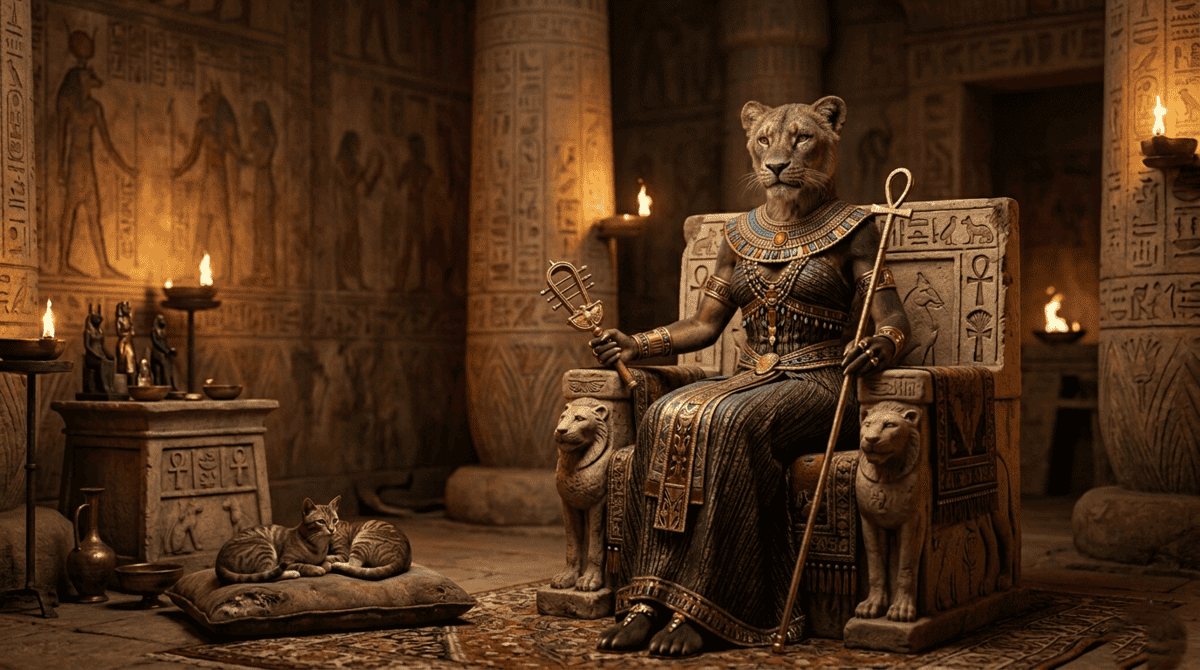 10 things about Bastet, the Egyptian lioness goddess
