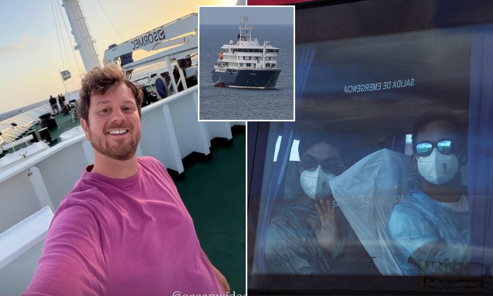 American influencer trapped aboard doomed hantavirus cruise ship reveals  eerie days after outbreak
