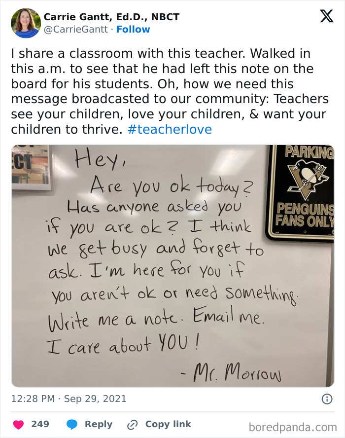 38 Wholesome Notes From Teachers That Prove Educators Are The Best