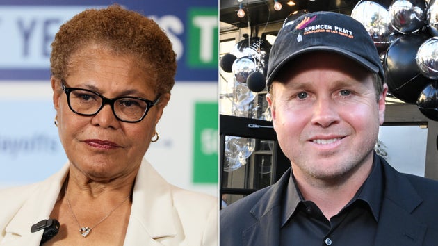 Karen Bass says the AI-generated videos of her and Spencer Pratt are ...