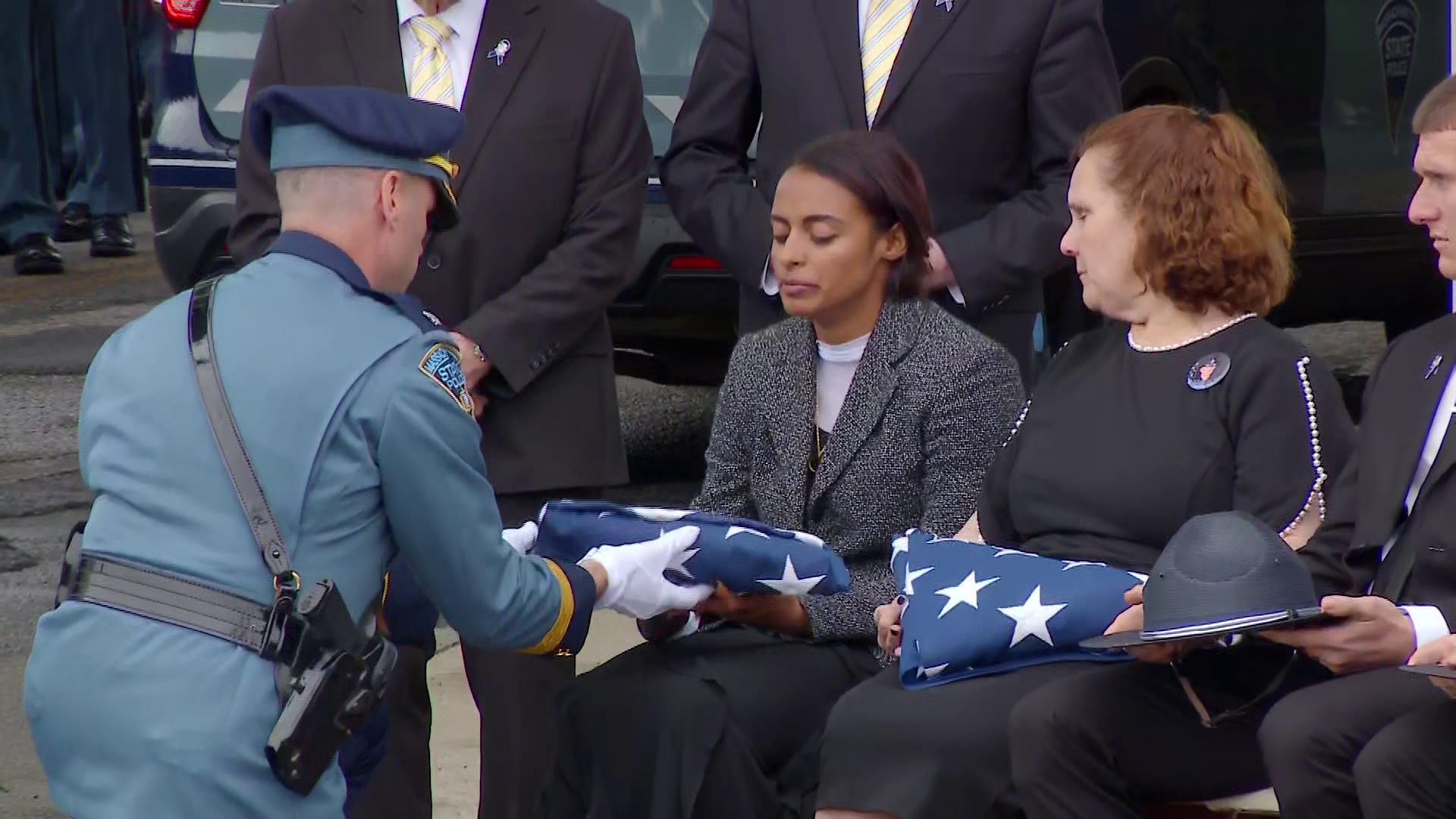'A true hero': Mourners pay final salute to Mass. State Police Trooper ...