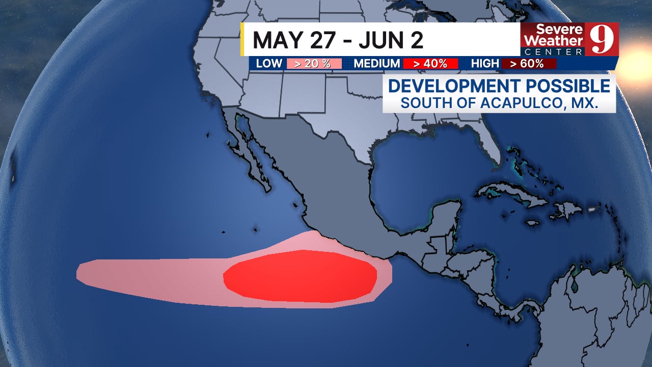 Pacific hurricane season may start early as Atlantic basin remains calm
