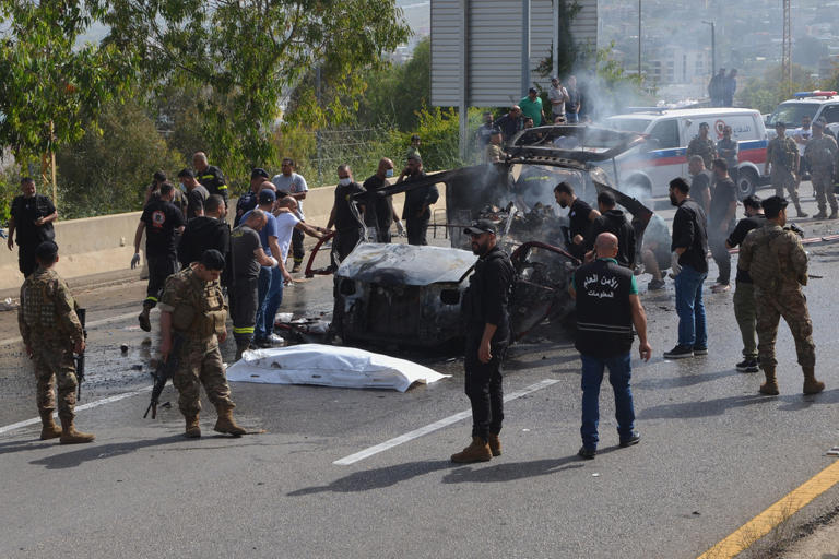 Israeli drone strikes on vehicles in Lebanon kill 12 people, including ...