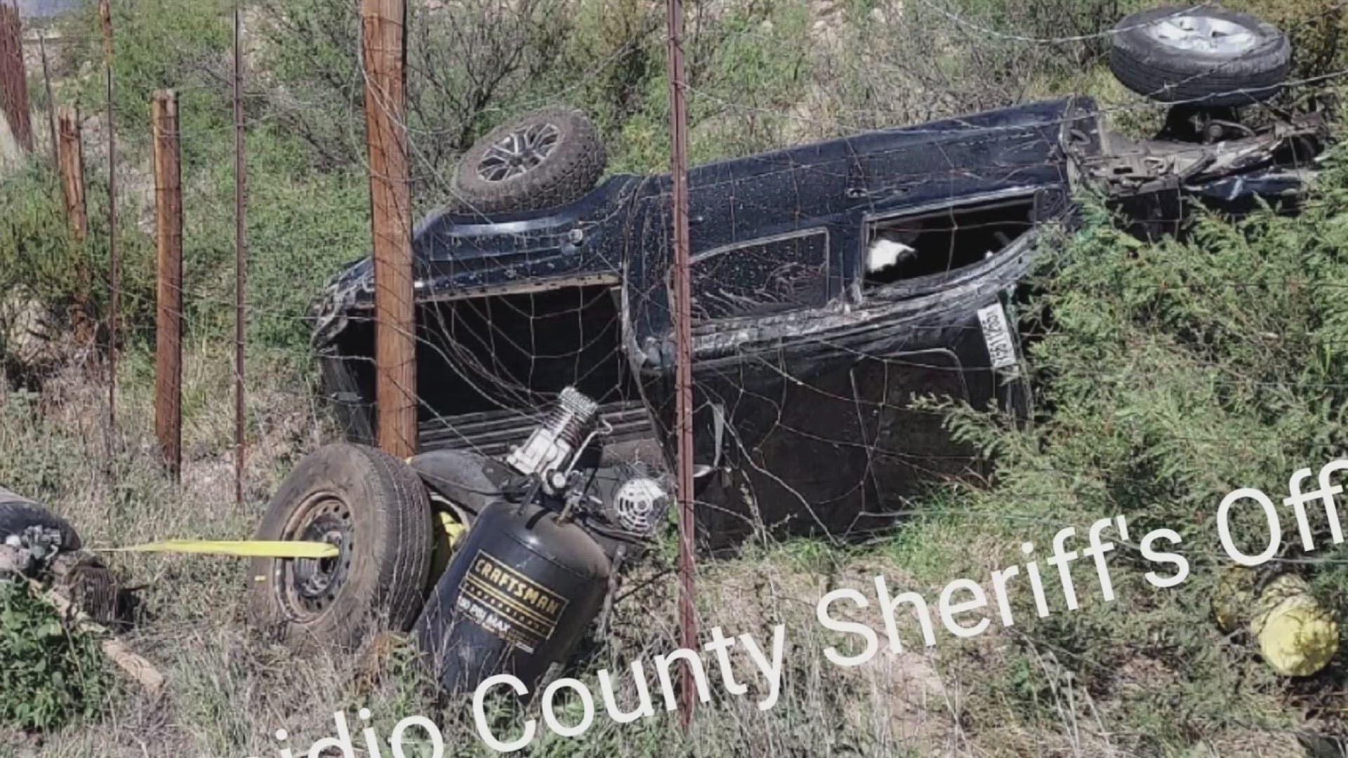 Driver walks away with minor injuries after two-vehicle rollover ...