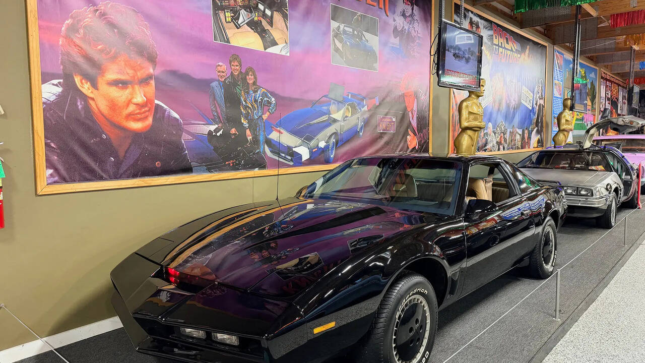 Museum's 'Knight Rider' replica car receives unwanted speeding ticket ...
