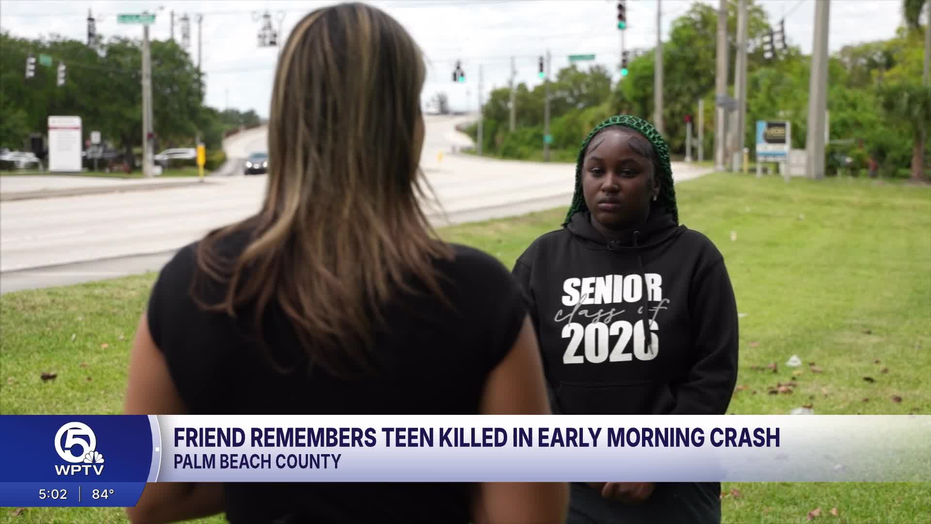 Friend remembers teen killed in Riviera Beach crash