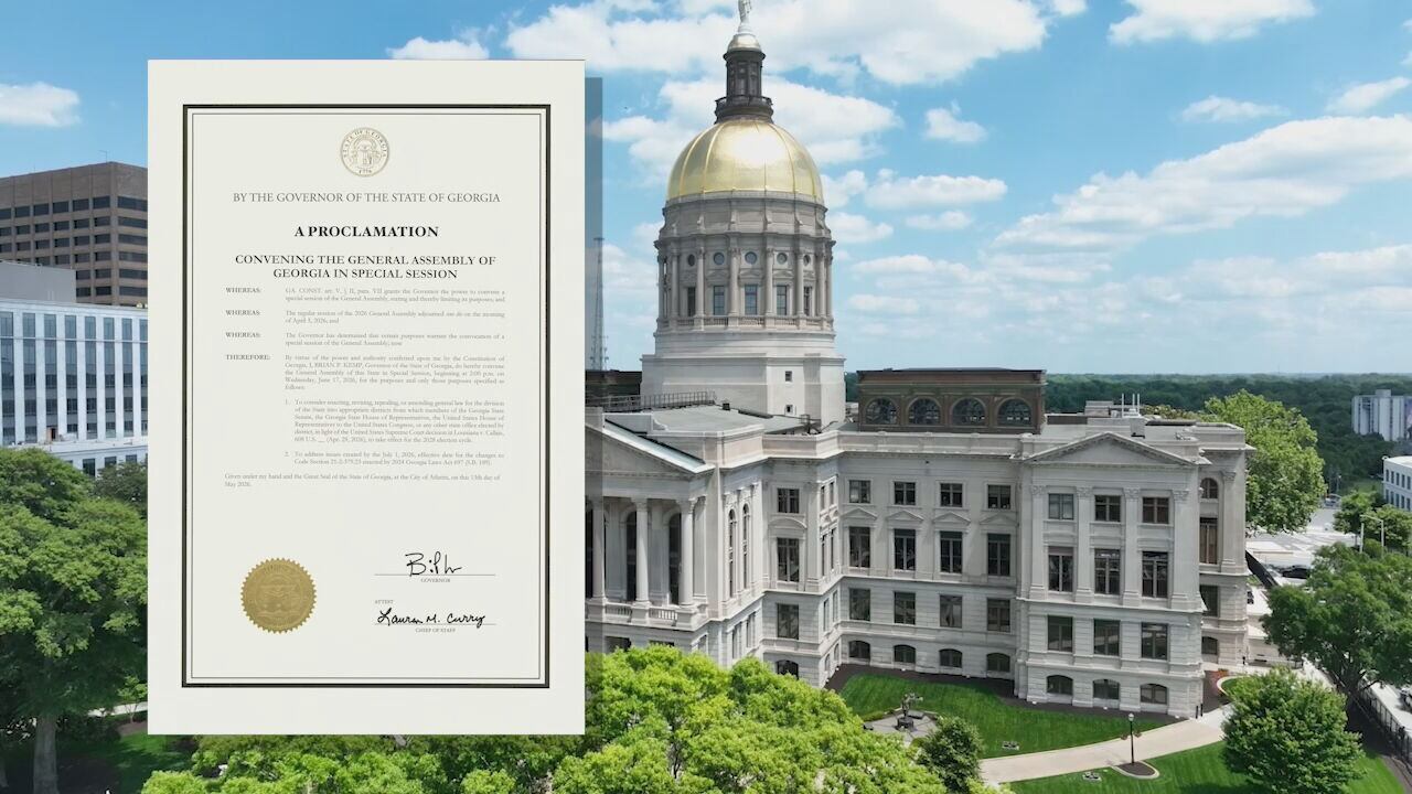 Gov. Kemp calls special session for Georgia voter map redistricting ...