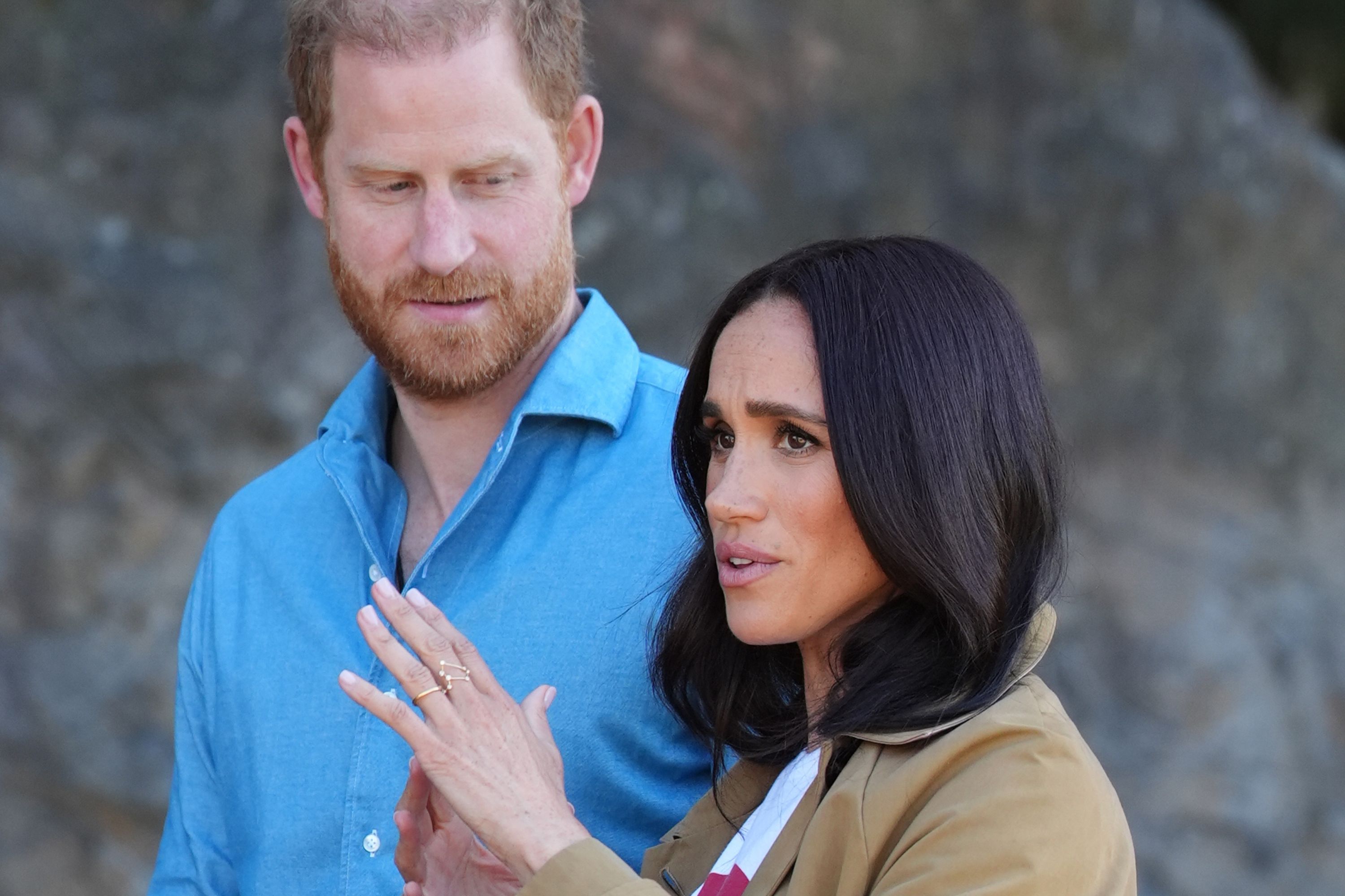 Prince Harry and Meghan Markle in Australia