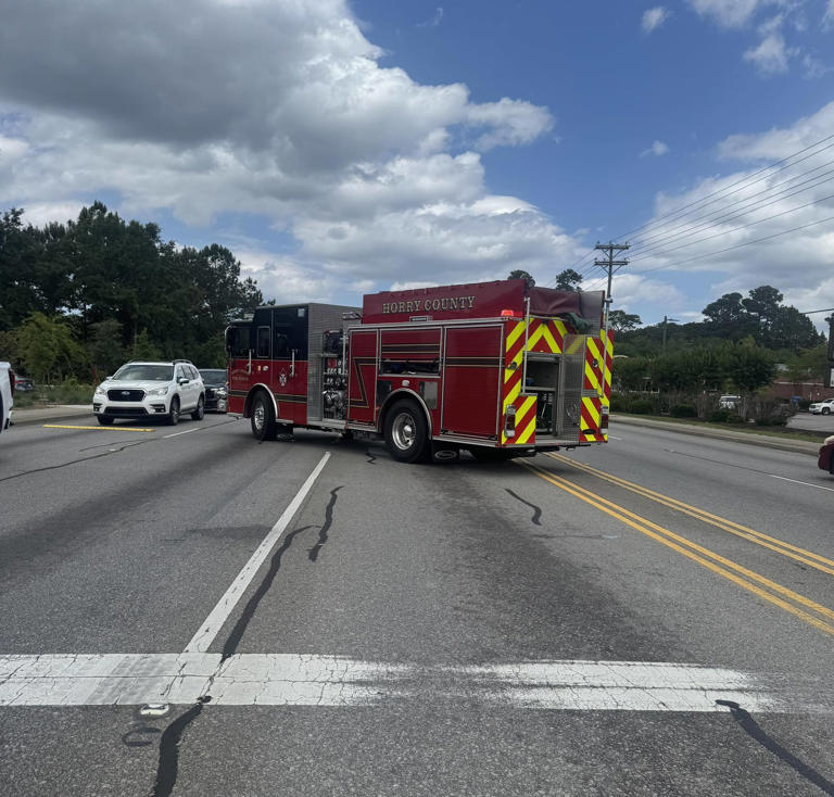 1 taken to hospital, traffic impacted after Highway 544 crash in Horry ...