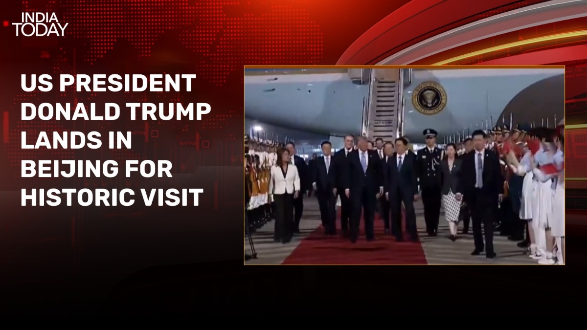 Trump arrives in Beijing for high-stakes meeting with Xi Jinping; BRICS ...