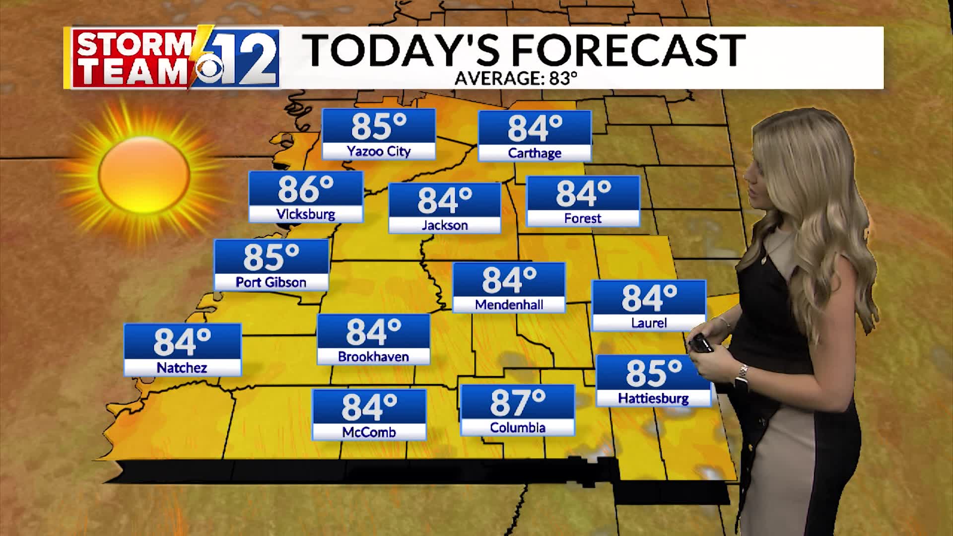 Wednesday afternoon weather update - 5/13