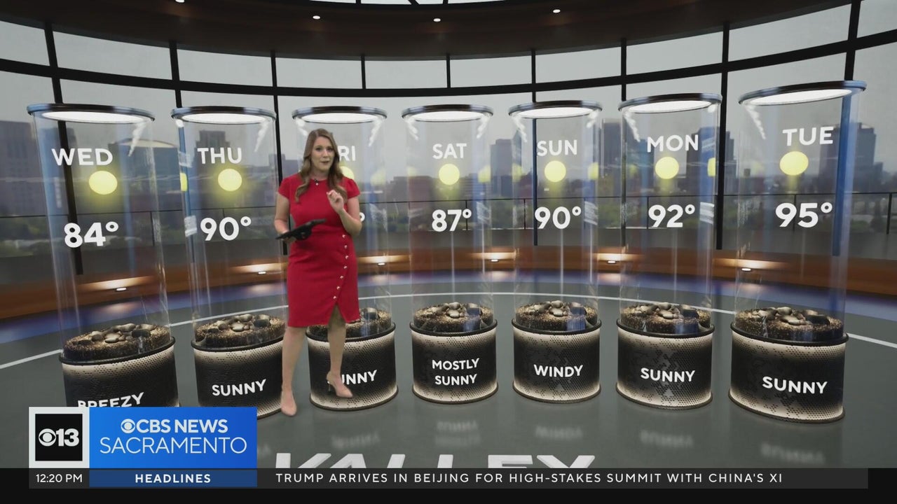 Wednesday afternoon weather forecast - May 13, 2026