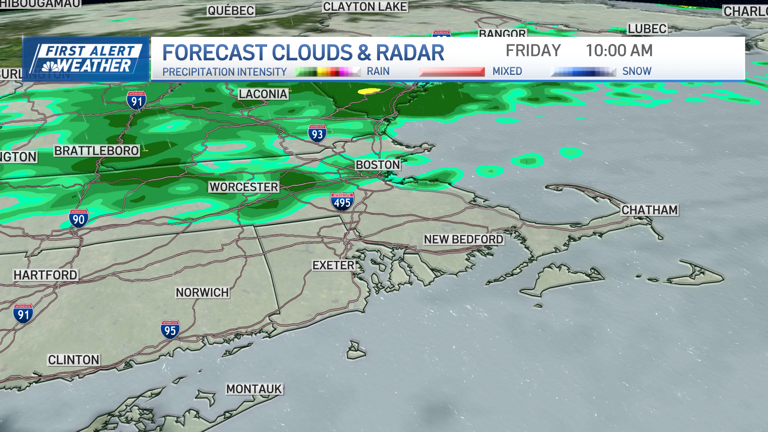 First Alert Thursday due to the threat of heavy rain in Greater Boston