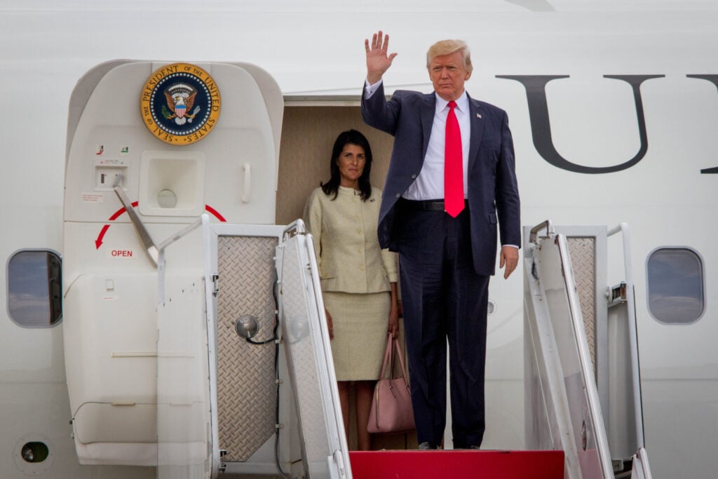Trump lands in China with $16 trillion of CEO power — and one big ask ...