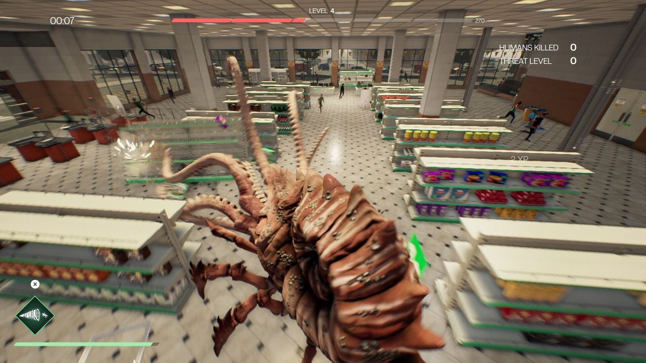 In this city-smashing monster sim your reward for beating a level is a ...