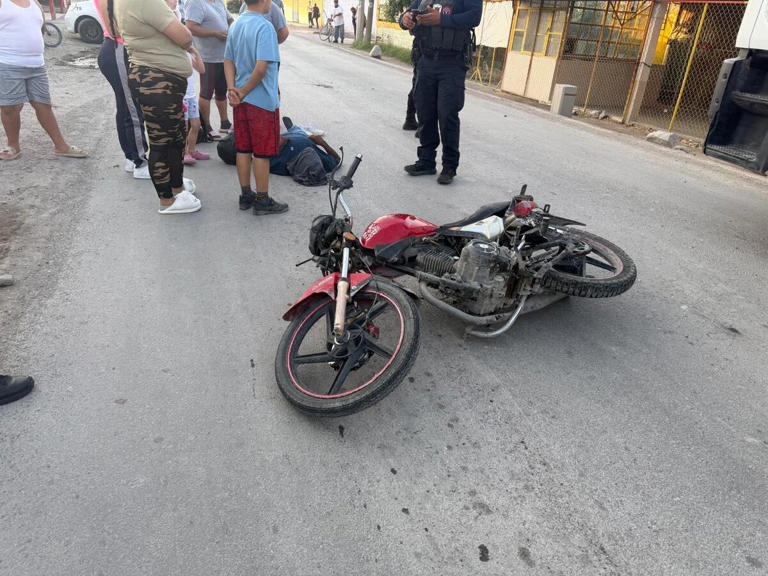 Motociclista choca contra perrito, derrapa y resulta lesionado en Gómez ...