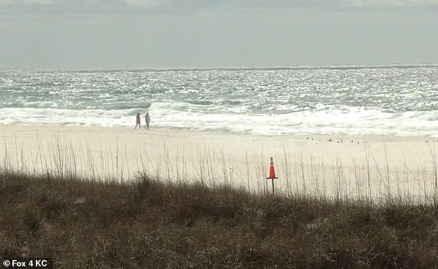 Within seconds of stepping into the water one last time before heading home to Kansas City, Dakota was dragged under by waves 