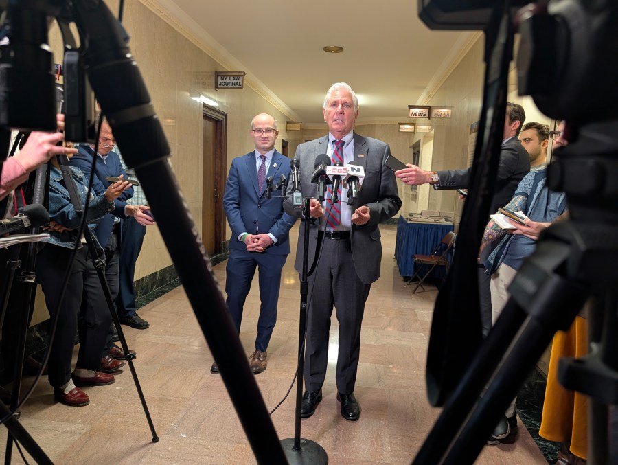 New York judge rules for Republican Blakeman in funding dispute