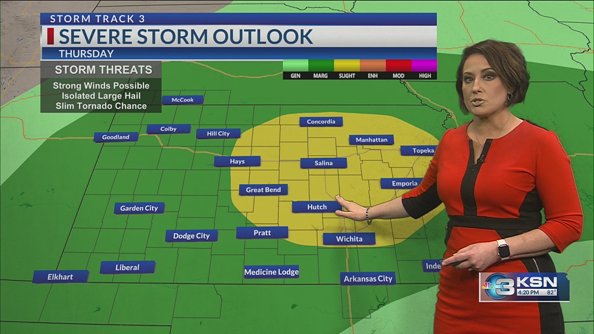 Wednesday evening weather update