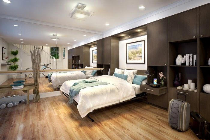 Squeezed for space? Why not tuck into a Murphy bed?