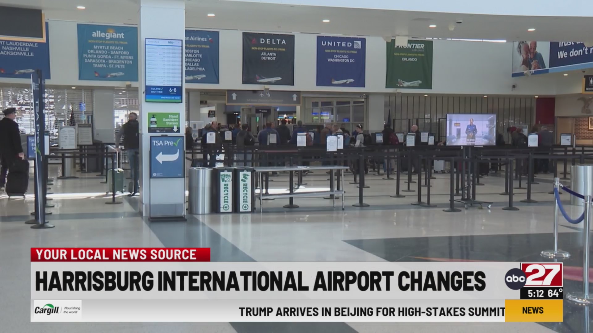 Changes coming to Harrisburg International Airport