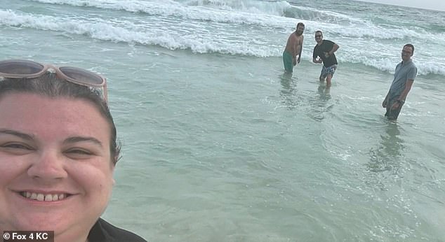 Around 6pm, Skylar took a selfie of the four adults just before tragedy struck