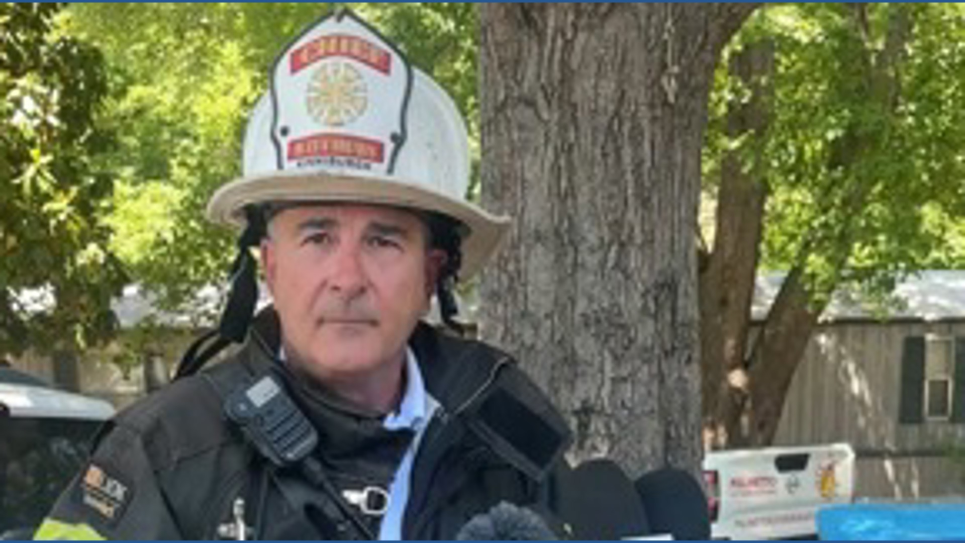 Matthews fire