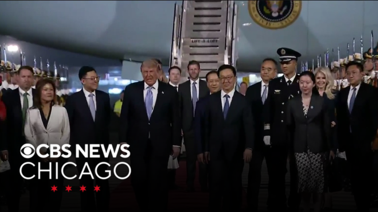 Trump arrives in China for high stakes summit with President Xi Jinping