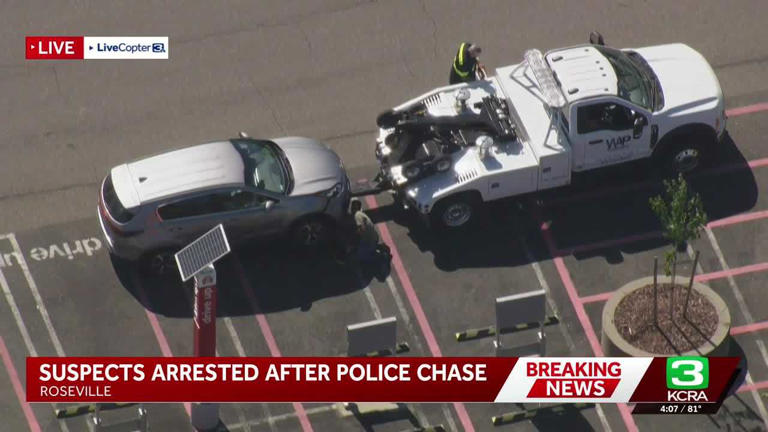 Sacramento County chase involving stolen car ends with minors detained ...