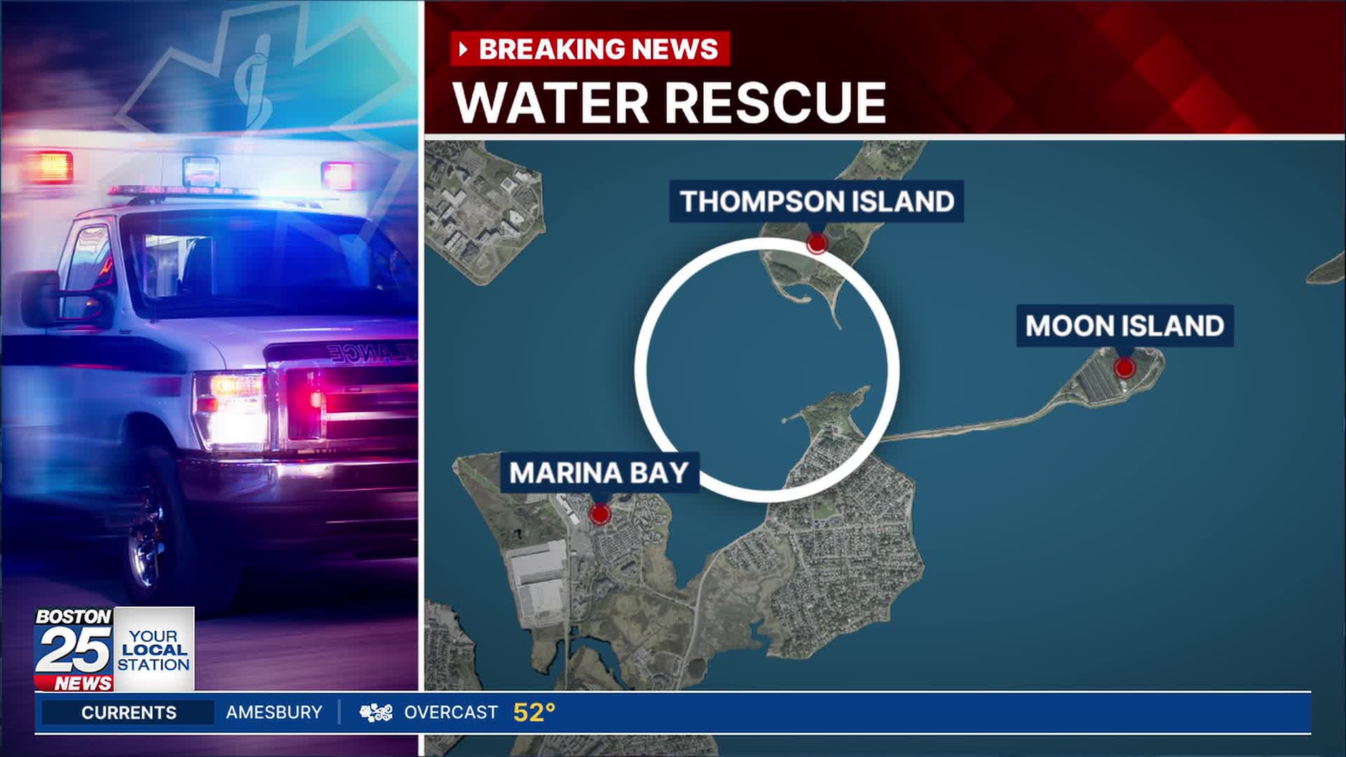 Police: Person rescued from water in Quincy, investigation underway