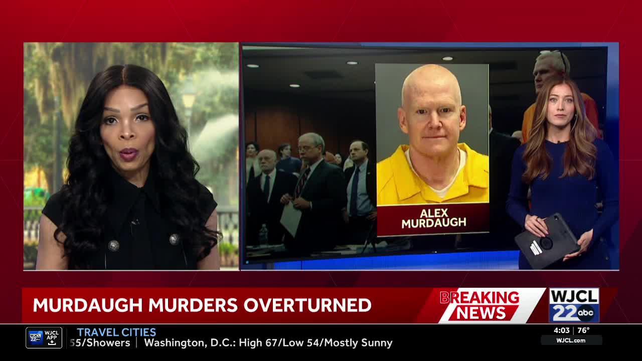 Alex Murdaugh's murder convictions overturned