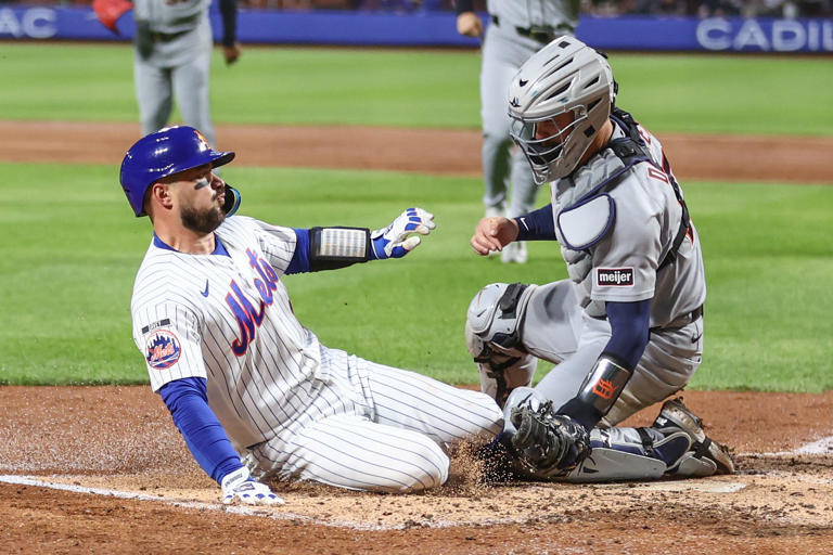NY Mets vs Tigers highlights: Carson Benge hits walk-off single in 10th