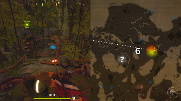 All jungle grave locations in Far Far West