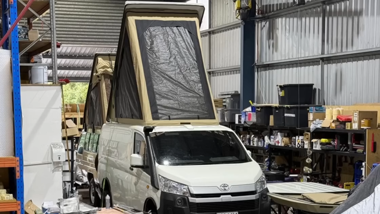 I’m turning a Toyota HiAce into my ultimate off road camper and it’s ...