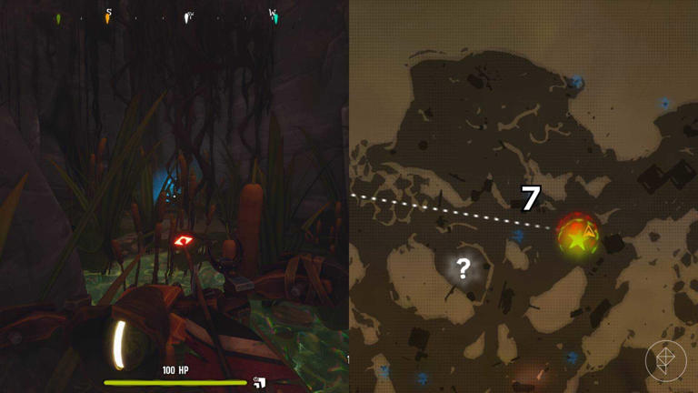All jungle grave locations in Far Far West