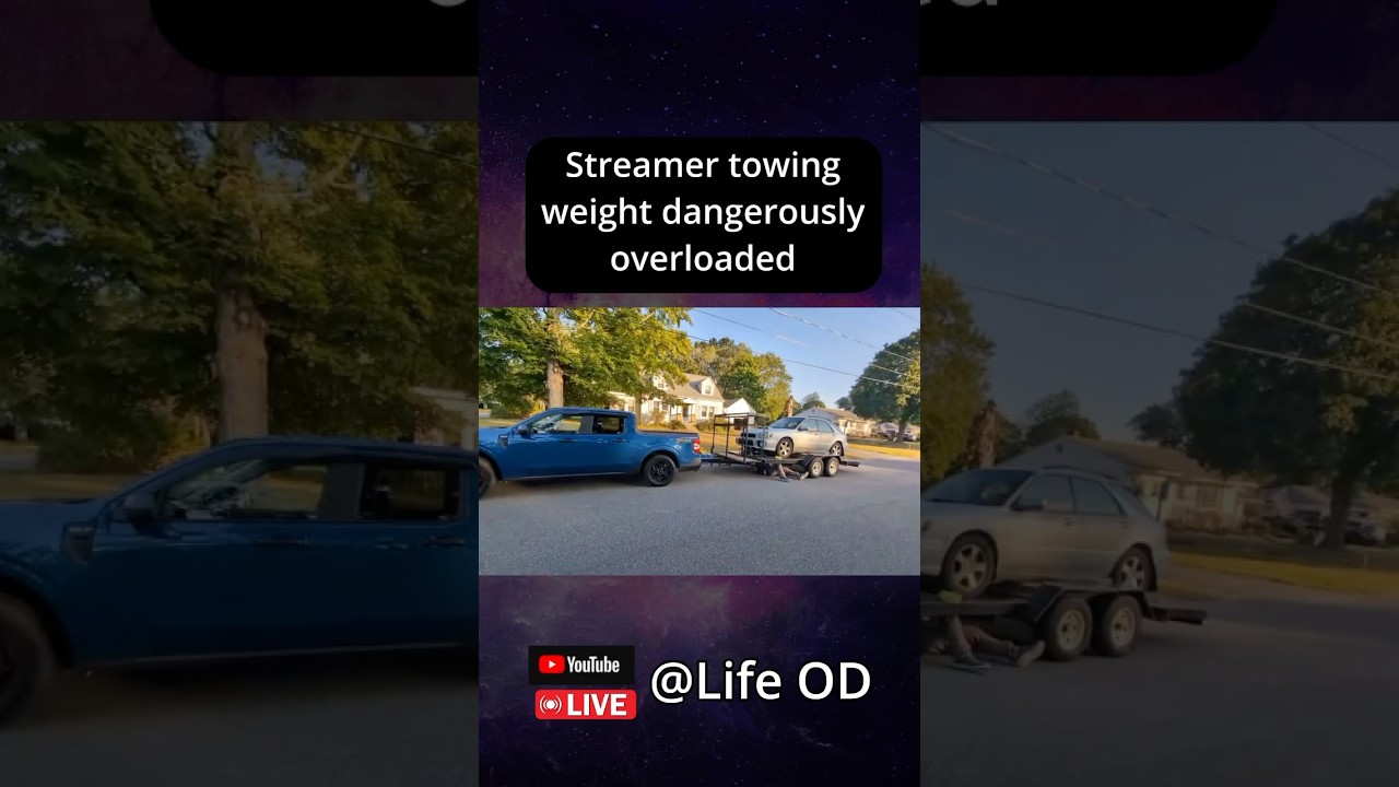 Towing significantly overweight