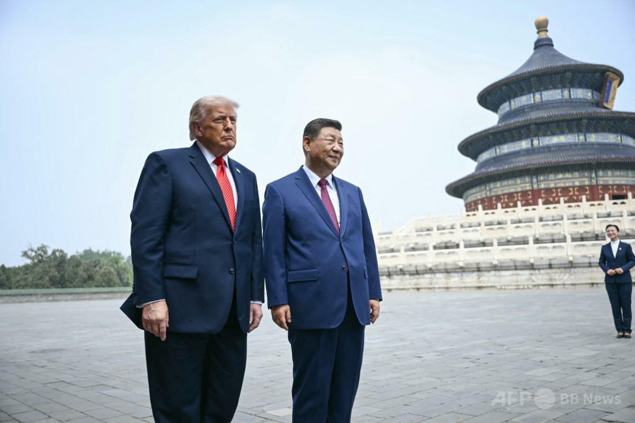 トランプ氏、習氏と天壇公園散策「中国は美しい」