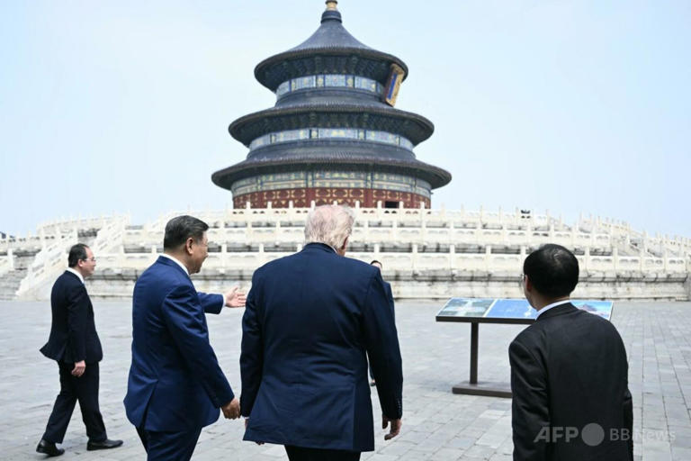 トランプ氏、習氏と天壇公園散策「中国は美しい」