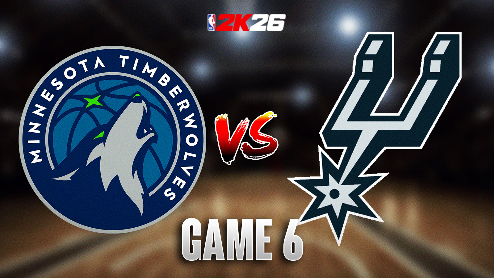 Spurs vs. Timberwolves game 6 results according to NBA 2K26