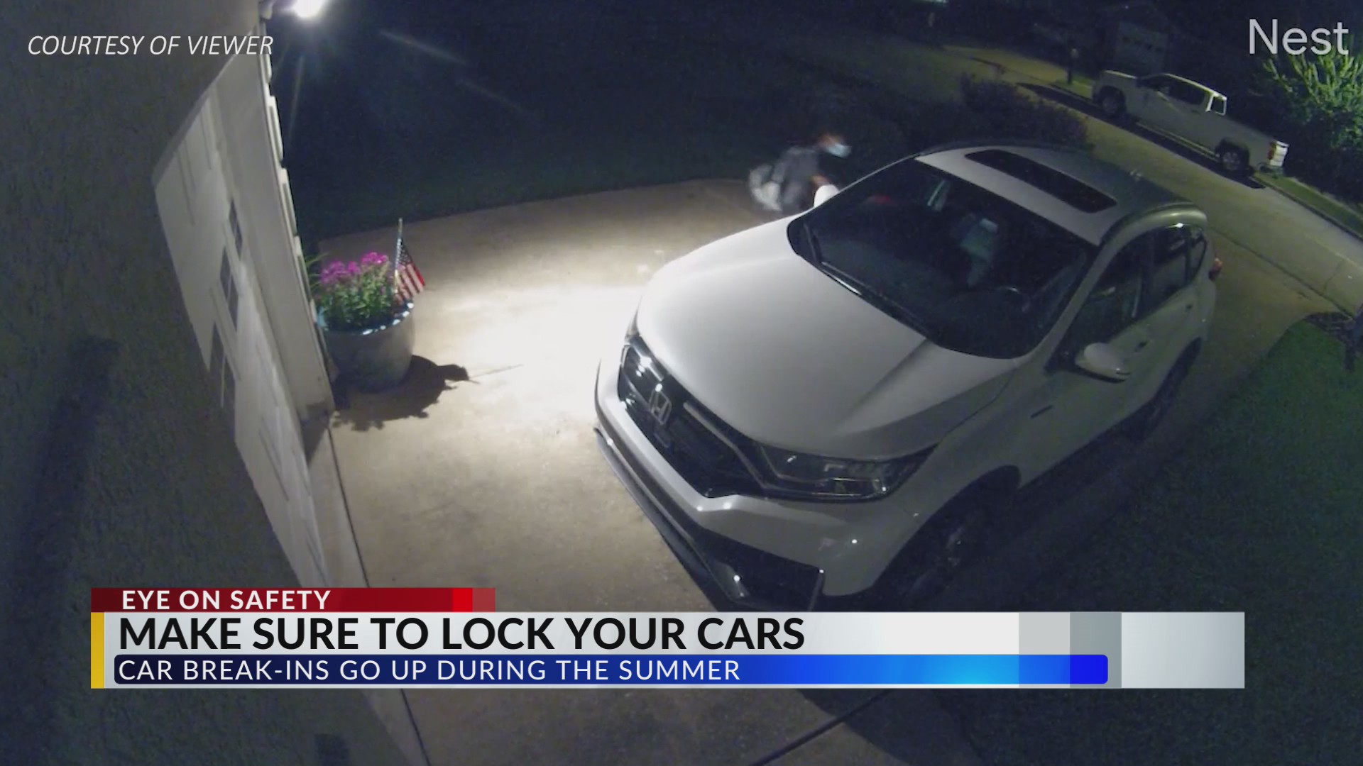 Remember to lock your vehicles this summer