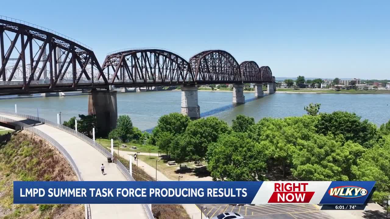 LMPD says its summer task force is producing results