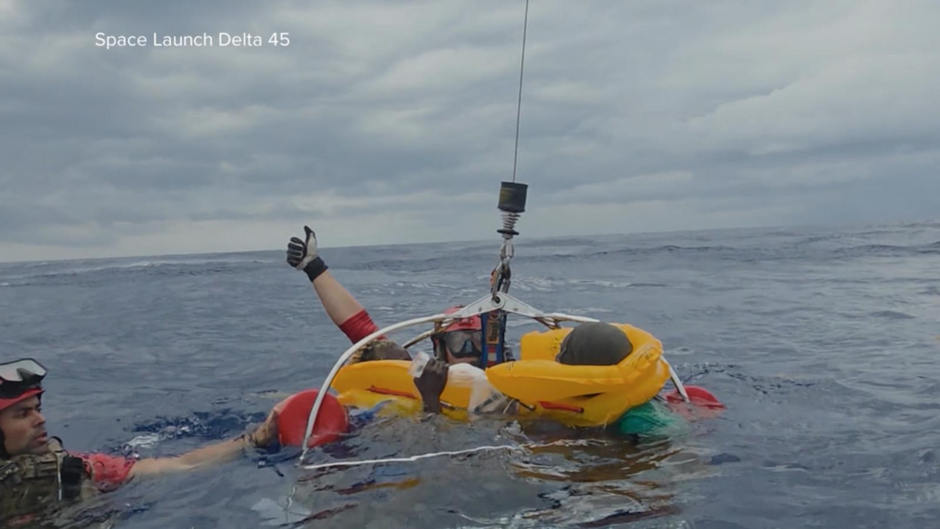 Remarkable rescue after plane crashes in the Atlantic Ocean off Florida