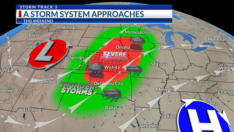 Storm Track 3 forecast: Heat and humidity build as storm chances rise