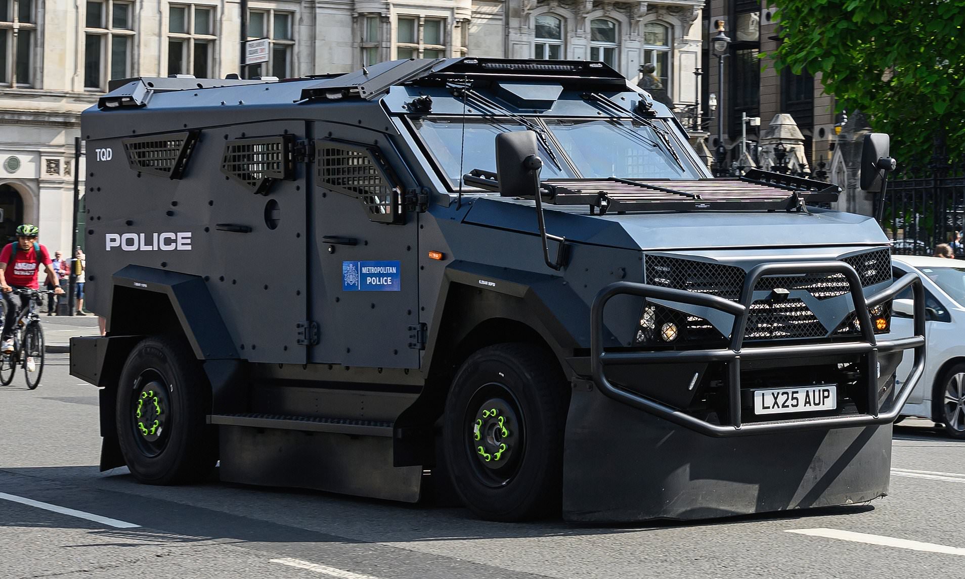 Met Police call up armoured cars as London braces for a day of protests