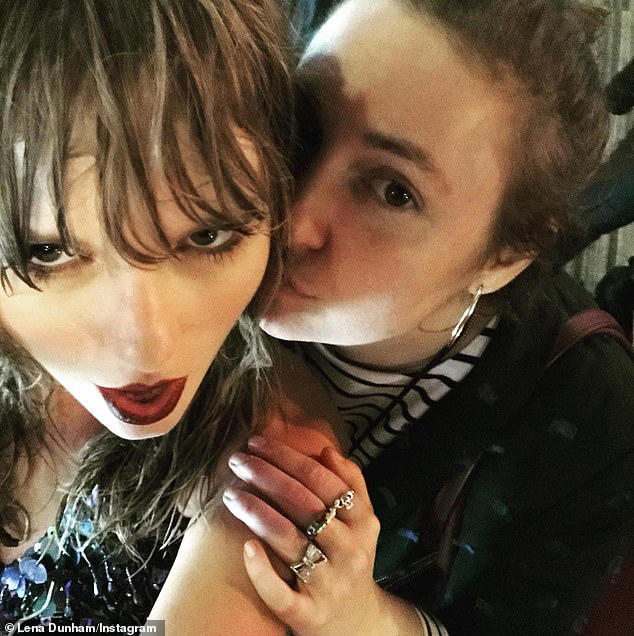 Taylor Swift attends longtime pal Lena Dunham's 40th birthday bash ...