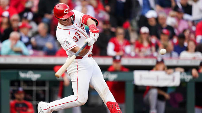 Pitching woes continue, Reds blow five-run lead in 8-7 loss to Nationals