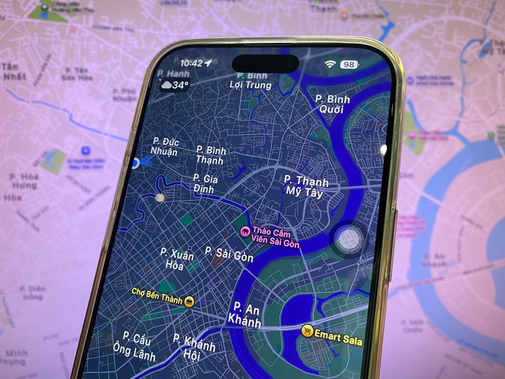 Apple Maps hỗ trợ tìm kiếm bằng cả tên địa phương cũ và mới tại Việt Nam